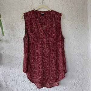 Torrid Torrid Harper sleeveless red dot